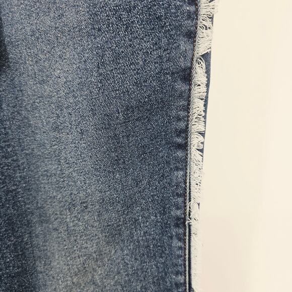 NEW Sofia Jeans Adora Curvy Girlfriend Frayed Side Straight Jean Size 8 S - Picture 9 of 12